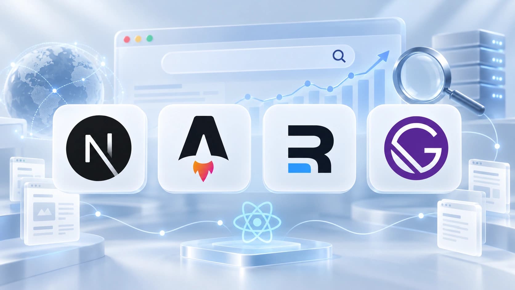 SEO İçin En İyi React Framework Hangisi? Next.js, Astro, Remix ve Gatsby Karşılaştırması
