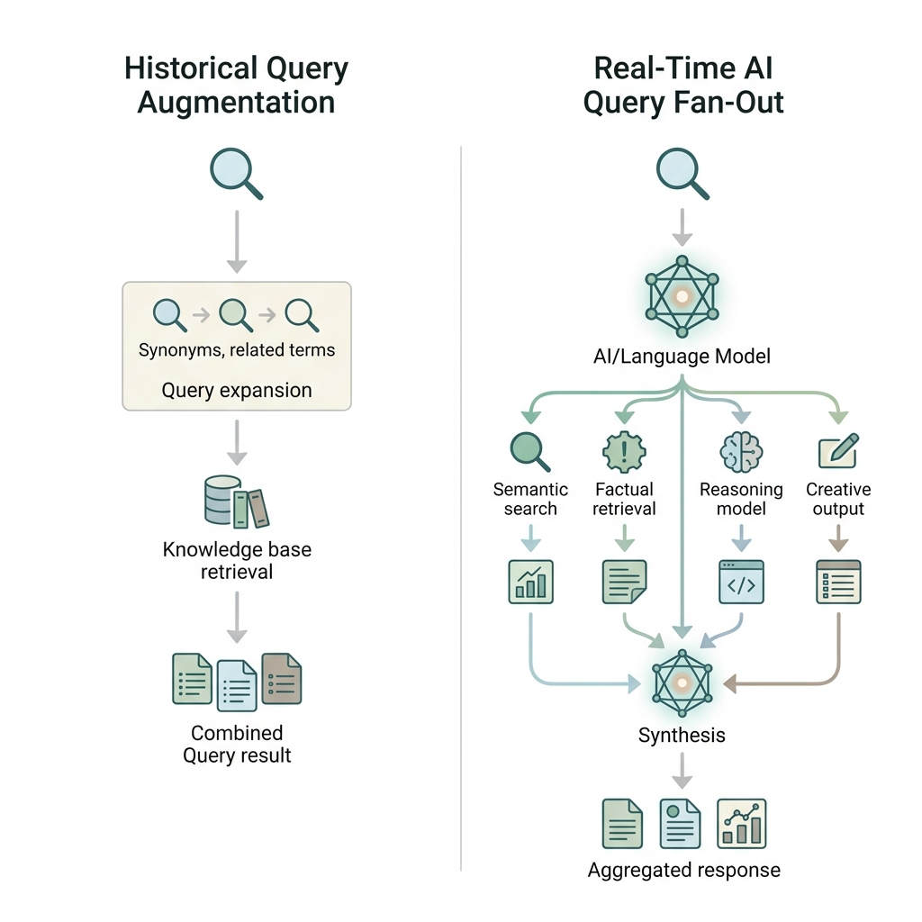 Query Augmentation ile AI Query Fan-Out Bağlantısı