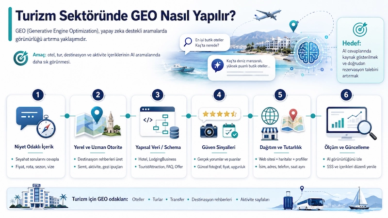 Turizm Sektöründe GEO Nasıl Yapılır Turizm Sektöründe GEO Nasıl Yapılır